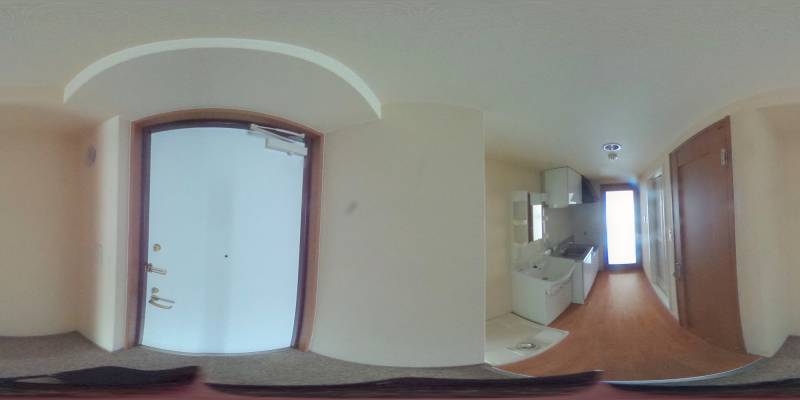 パノラマ画像玄関