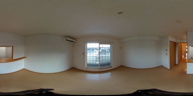 パノラマ画像リビング