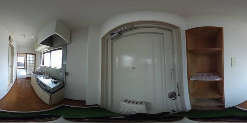 パノラマ画像玄関