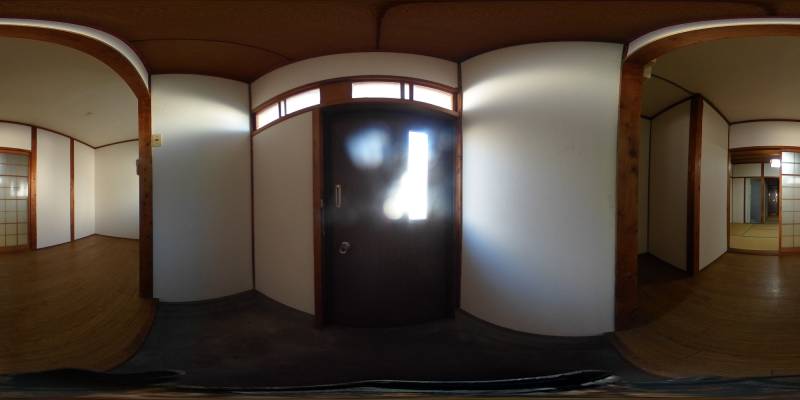 パノラマ画像玄関