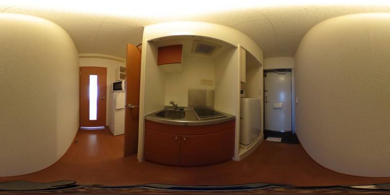 パノラマ画像キッチン