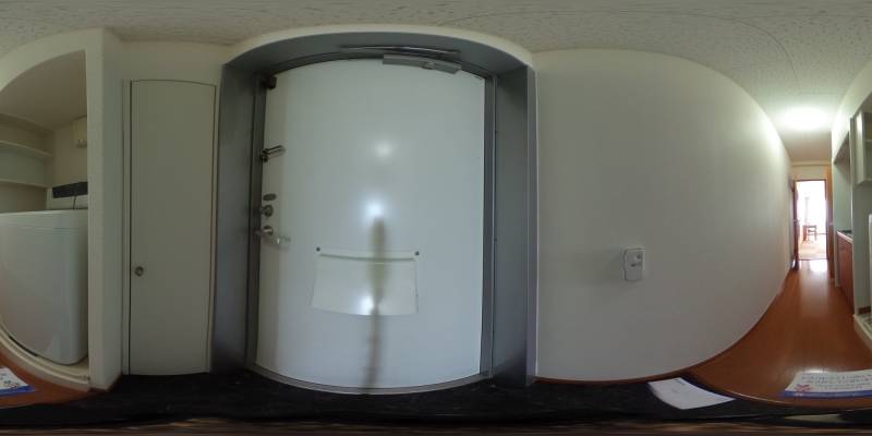 パノラマ画像玄関