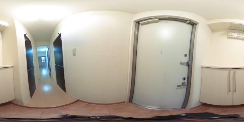 パノラマ画像玄関