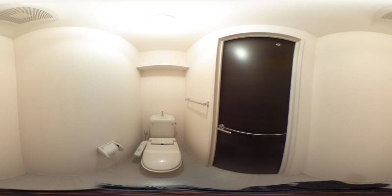 パノラマ画像トイレ