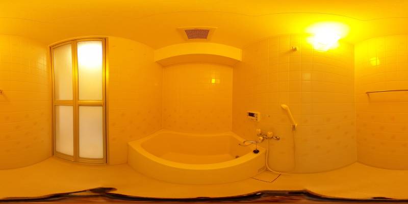 パノラマ画像バスルーム