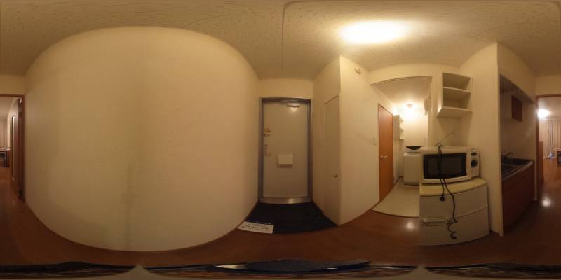 パノラマ画像玄関