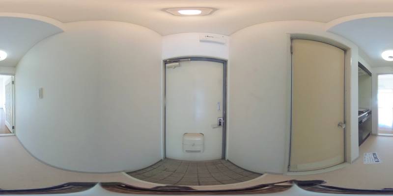 パノラマ画像玄関