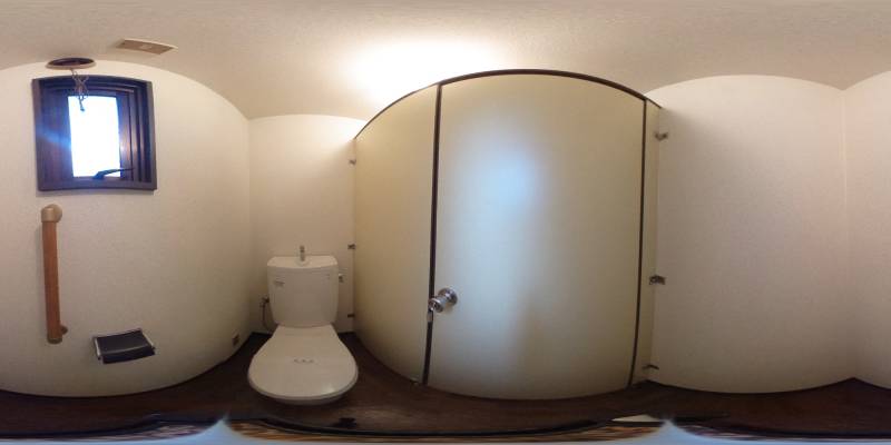 パノラマ画像トイレ