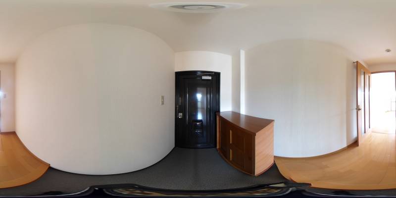 パノラマ画像玄関