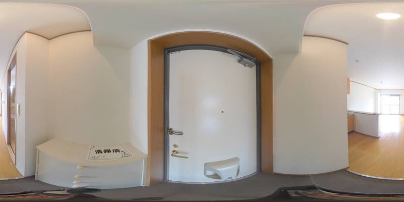 パノラマ画像玄関