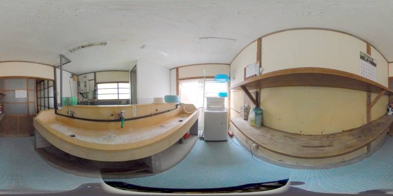 パノラマ画像洗面所