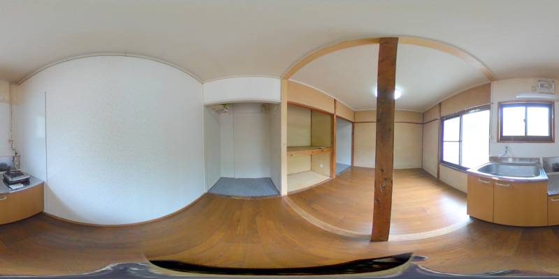 パノラマ画像キッチン
