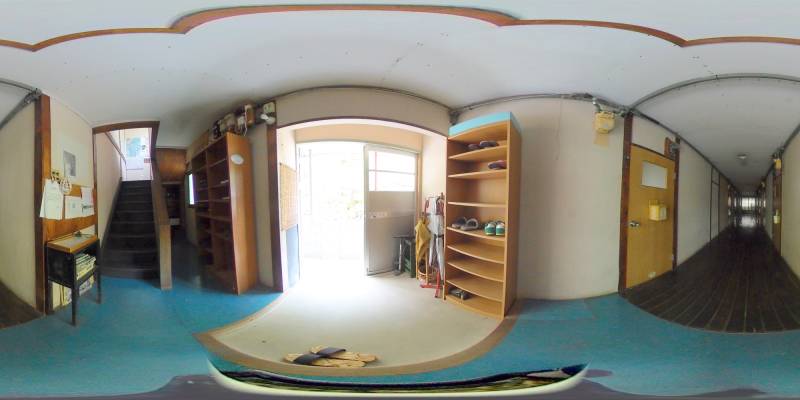 パノラマ画像玄関