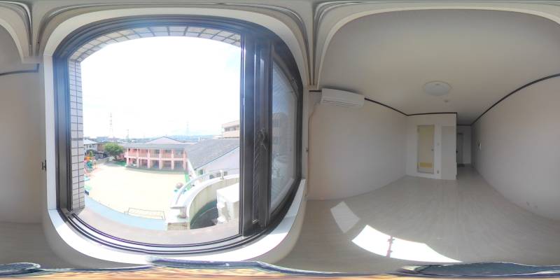 パノラマ画像洋室