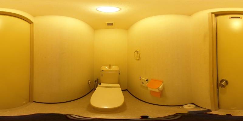 パノラマ画像トイレ