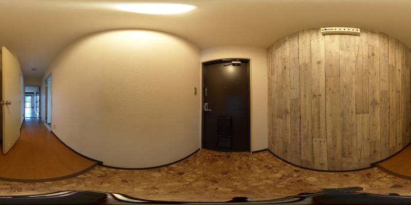 パノラマ画像玄関