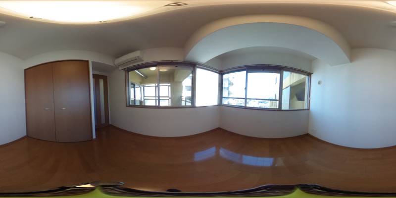 パノラマ画像洋室