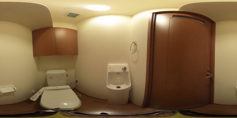 パノラマ画像トイレ