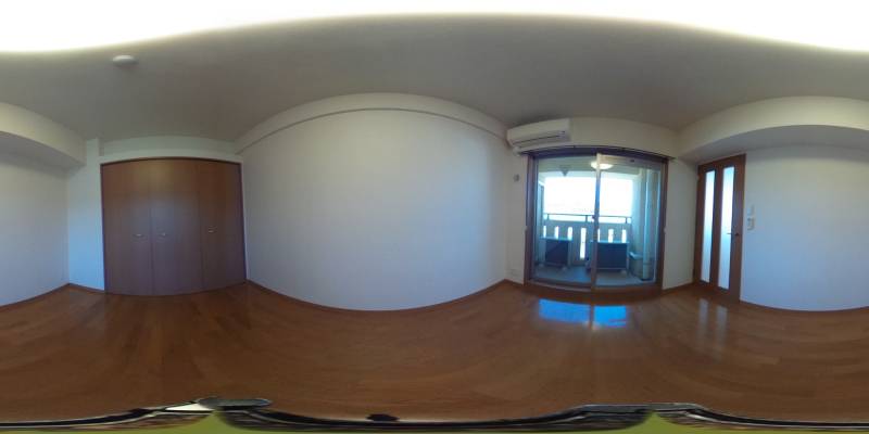 パノラマ画像洋室