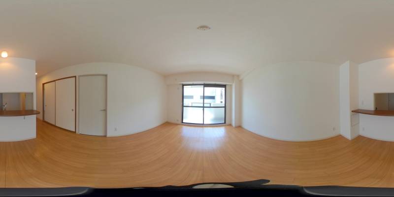 パノラマ画像リビング