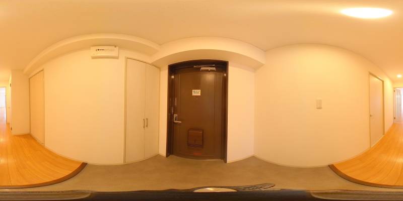 パノラマ画像玄関