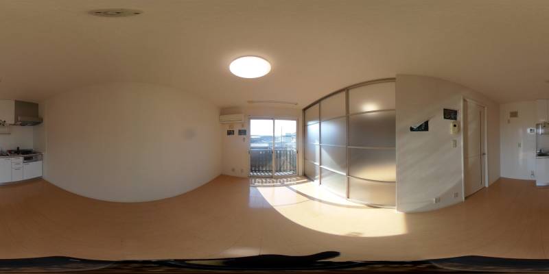 パノラマ画像リビング