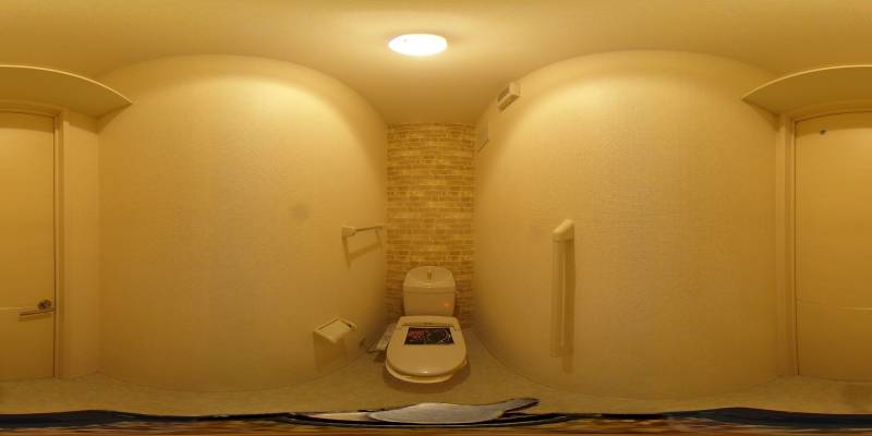 パノラマ画像トイレ