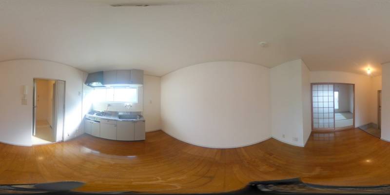 パノラマ画像洋室