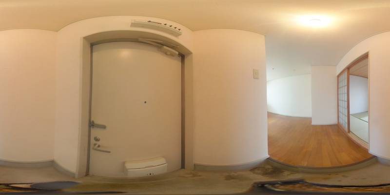 パノラマ画像玄関