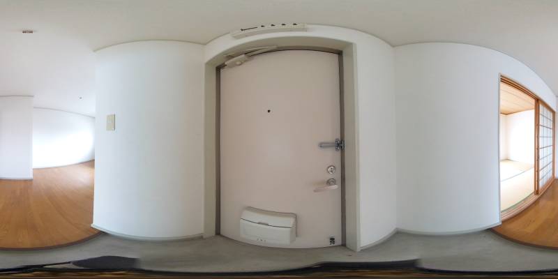 パノラマ画像玄関