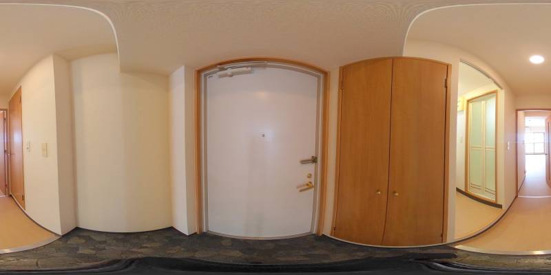 パノラマ画像玄関