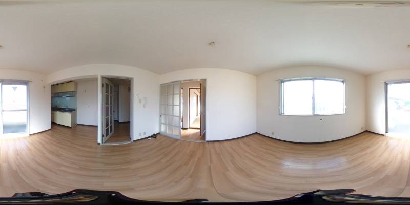 パノラマ画像リビング