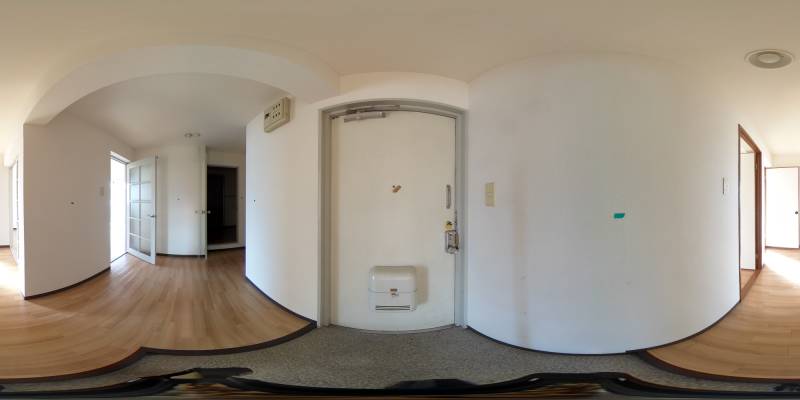 パノラマ画像玄関