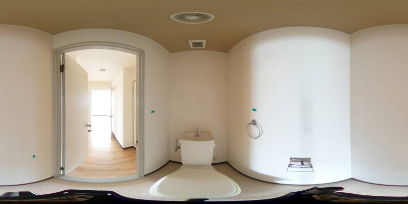 パノラマ画像トイレ