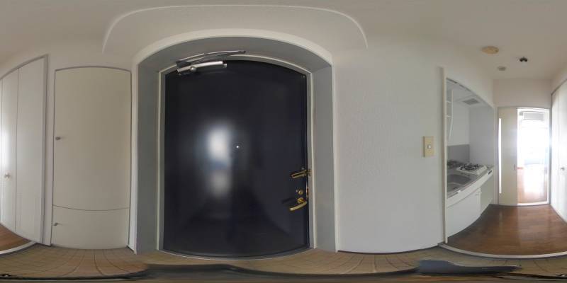 パノラマ画像玄関