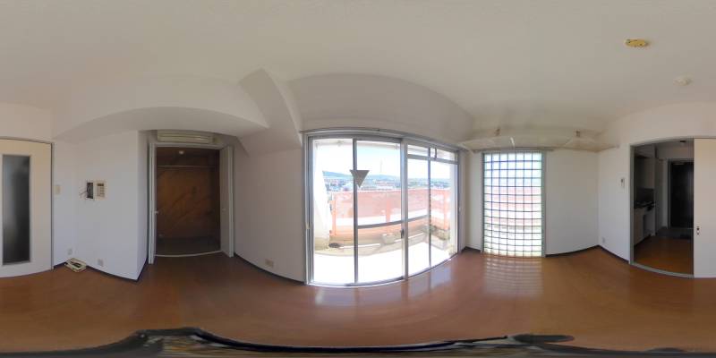 パノラマ画像洋室