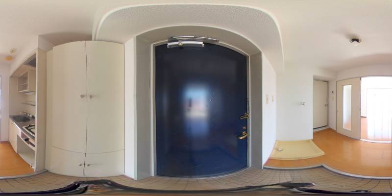 パノラマ画像玄関