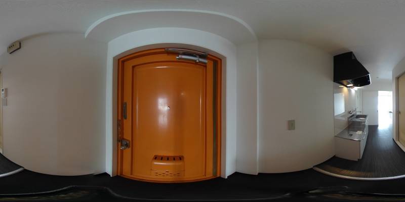 パノラマ画像玄関