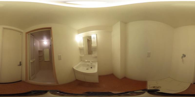 パノラマ画像洗面所
