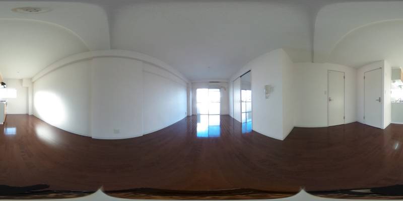 パノラマ画像リビング