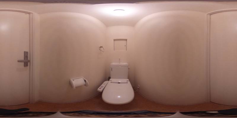 パノラマ画像トイレ