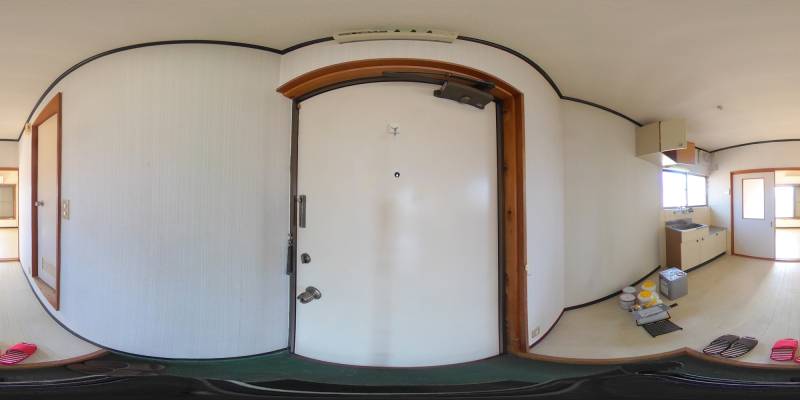 パノラマ画像玄関