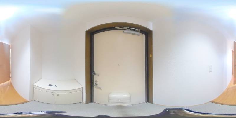 パノラマ画像玄関