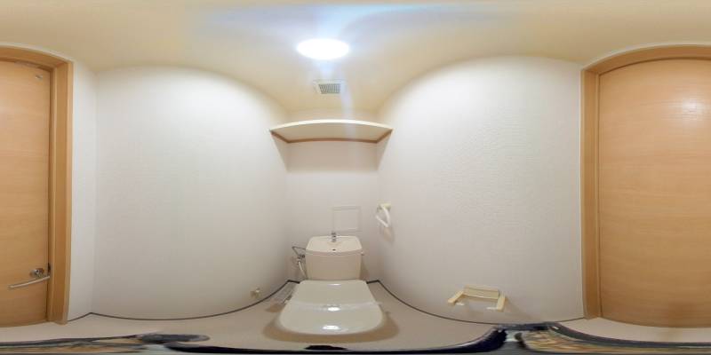 パノラマ画像トイレ