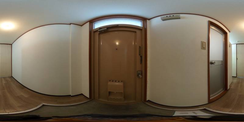 パノラマ画像玄関