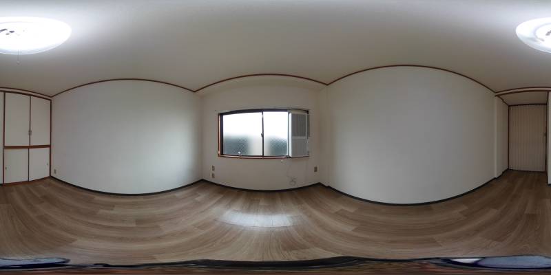 パノラマ画像洋室