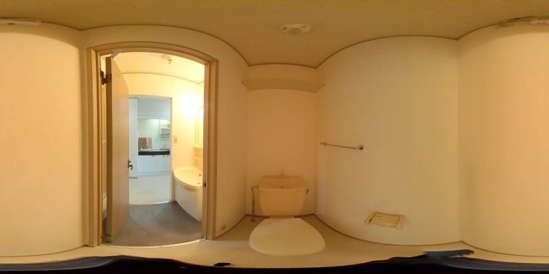 パノラマ画像トイレ