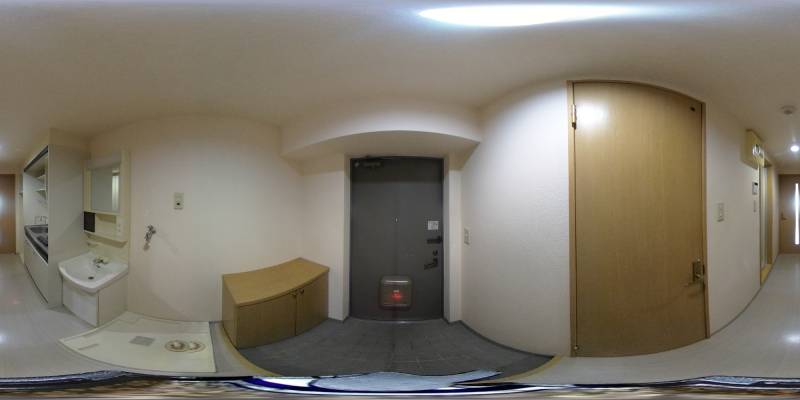 パノラマ画像玄関