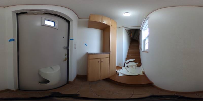 パノラマ画像玄関