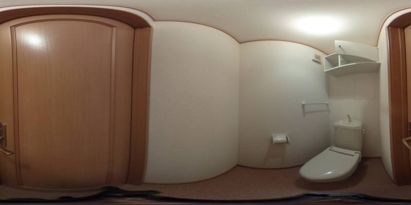 パノラマ画像トイレ